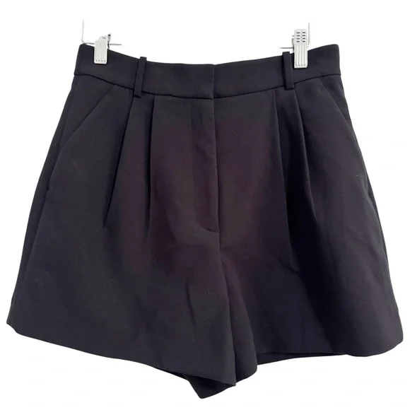Abercrombie Curve Love Sloane Tailored Short Black NWT Size 4 - Picture 5 of 12